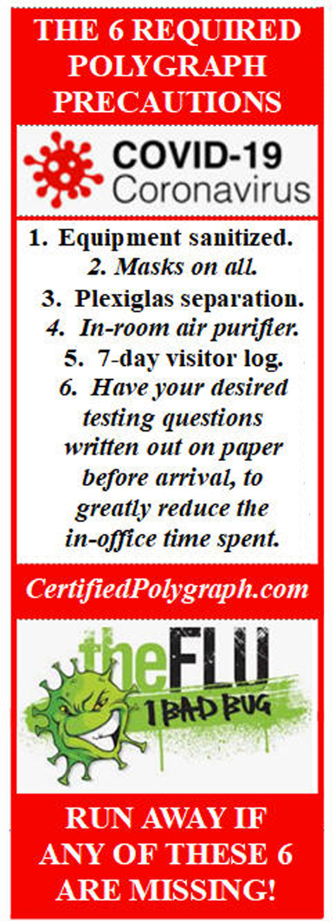 coronavirus polygraph test in Los Angeles